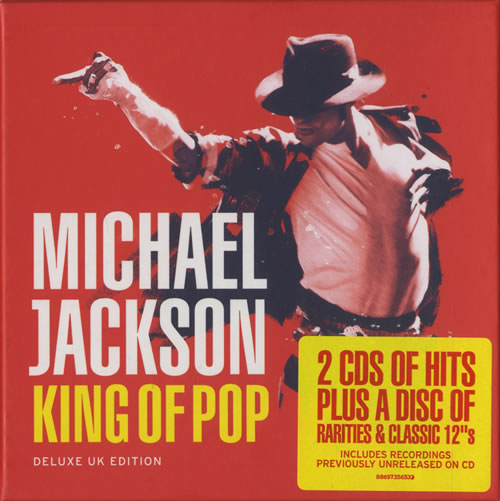 Michael Jackson King Of Pop - Deluxe Edition UK Triple Cd